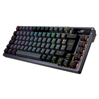 Clavier Gaming sans fil Azerty Asus ROG Azoth Gris