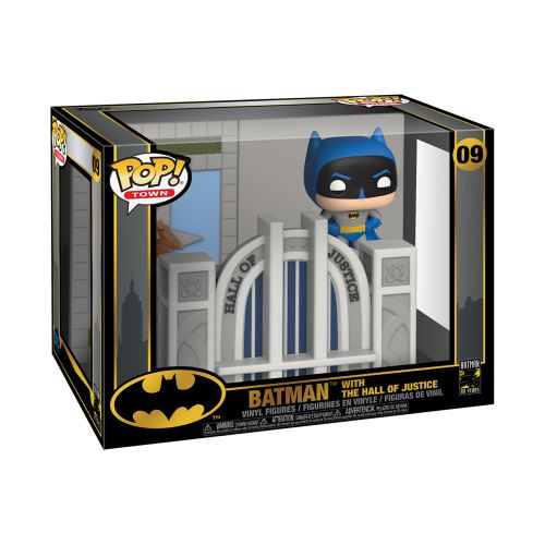 Figurine Funko Pop Towns Batman 80 Years with The Hall of Justice