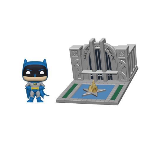 3€74 sur Funko Papa ! Ville : DC Comics - 80e anniversaire de Batman - Hall  of Justice - Figurine de collection - Achat & prix | fnac