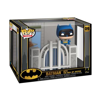Figurine Funko Pop Towns Batman 80 Years with The Hall of Justice - 1