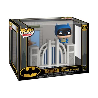 Figurine Funko Pop Towns Batman 80 Years with The Hall of Justice Figurine de collection Achat prix fnac