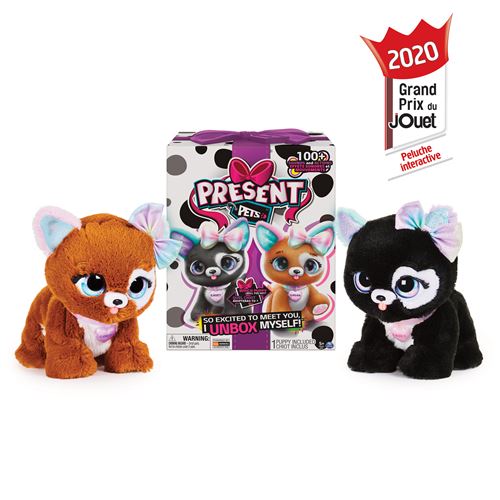 Animal en peluche Présents Pets Rainbow Glitter Pups Modèle aléatoire