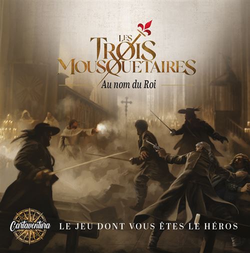 Jeu de rôles Blam Cartaventura Trois Mousquetaires Scénario B