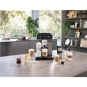 Expresso avec broyeur Delonghi ECAM450.86.T 1450 W Titanium