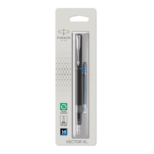 Stylo plume Parker Vector XL Plume M Noir