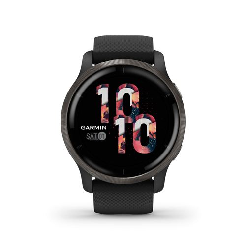 Montre connectée Garmin Venu 2 Gris avec bracelet Noir