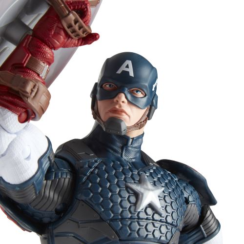 Figurines et statues jouets de héros de BD Marvel Legends avec captain america