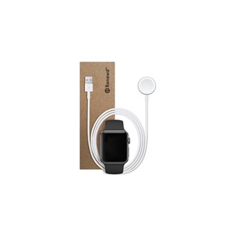 Apple Watch Series 5 GPS, 40mm boîtier aluminium noir avec Bracelet Sport Noir Reconditionné par Renewd