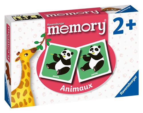 Ravensburger Multicolore Jeu Classique Memory Animaux