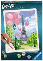 Peinture au numéro Ravensburger Creart Format Grand Printemps à Paris