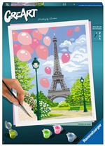 Peinture au numéro Ravensburger Creart Format Grand Printemps à Paris