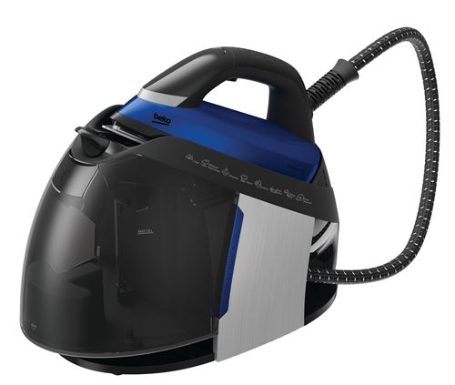 Beko SGA8328B - Stoomstrijksysteem met automatische uitschakeling - zoolplaat: SteamXtra Pro - 2800 W - blauw