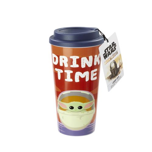 Tasse à couvercle Funko Star Wars The Mandalorian The Child Drink Time