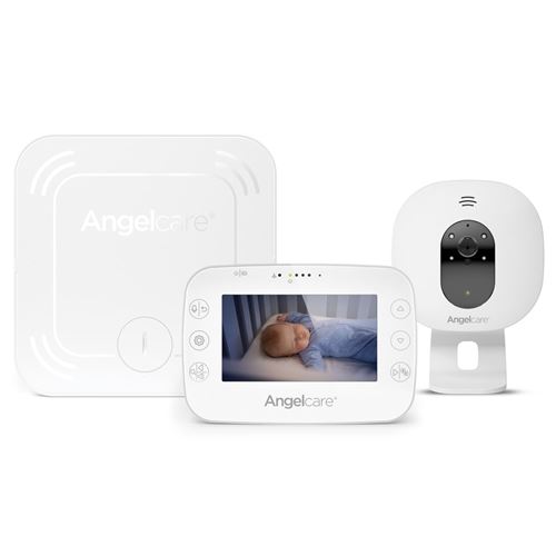 Ecoute bébé vidéo avec détecteur de mouvements Angelcare AC327 Blanc