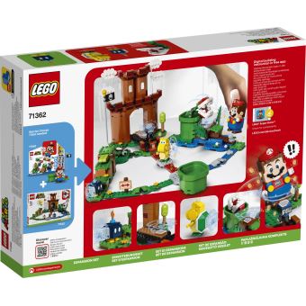 LEGO® Super Mario™ 71362 Ensemble d'extension La forteresse de la Plante Piranha