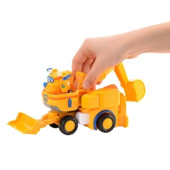 Véhicule transformable en robot Super Wings 18 cm