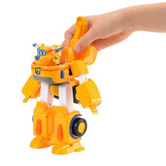 Véhicule transformable en robot Super Wings 18 cm