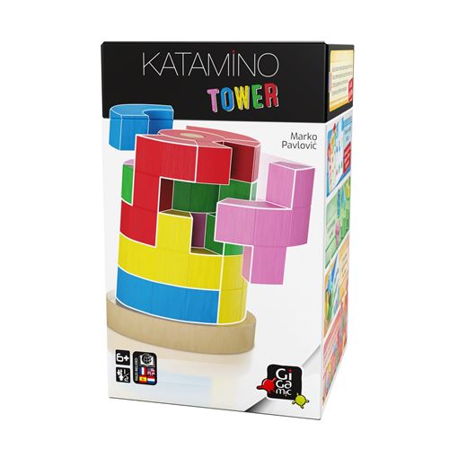 Jeu de brique et bloc Gigamic Katamino Tower