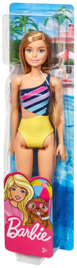 Poupée Barbie Plage Rayures