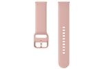 Bracelet en silicone Sport 20mm pour montre connectée Samsung Rose