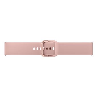 Bracelet en silicone Sport 20mm pour montre connectée Samsung Rose