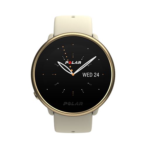 Montre connectée Polar Ignite 2 Champagne et Or