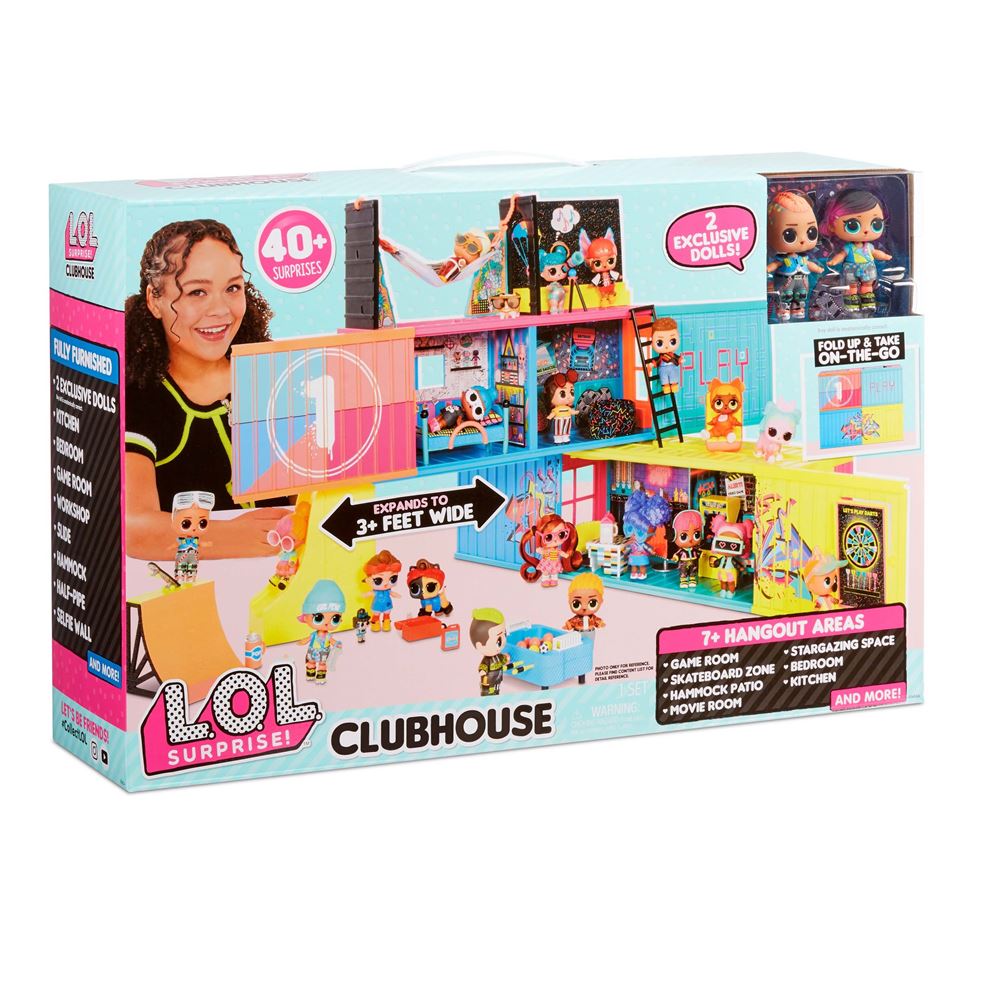 Clubhouse L.O.L. Surprise Maison de poupée aire de jeu