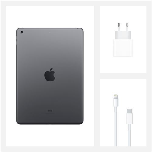 iPad 10,2'' 128 Go Gris Sidéral Wi-Fi 8ème génération Mi