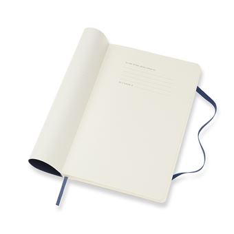 Agenda scolaire semainier Moleskine Couverture souple 2021-2022 Bleu