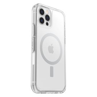 Coque de protection avec MagSafe pour iPhone 12/12 Pro OtterBox Symmetry Series+ Transparent