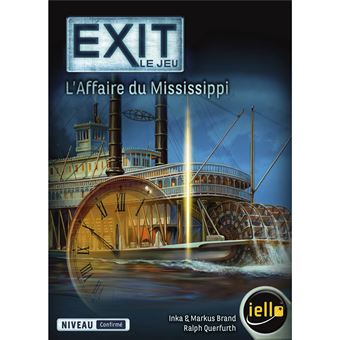 Jeu d’ambiance Iello Exit L'Affaire du Mississippi