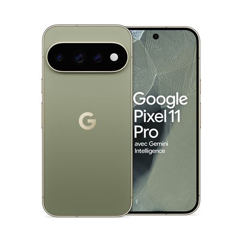 Smartphone Google Pixel 11 Pro 6.3 OLED 5G Double SIM 256 Go Olive
