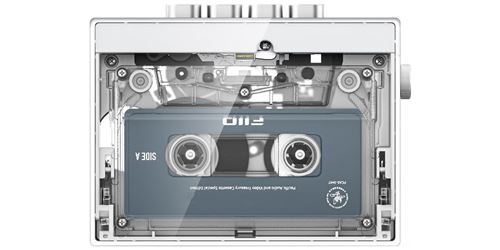 Lecteur cassette portable Fiio CP3 13 Transparent