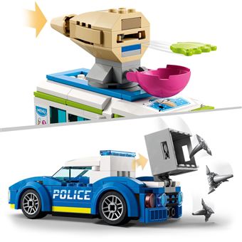 LEGO® City 60314 La course-poursuite du camion de glaces