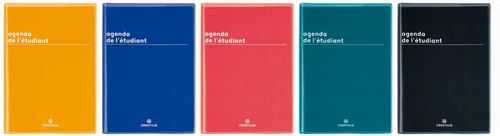 Agenda scolaire journalier Oberthur Boreal 2022 2023 Modèle aléatoire