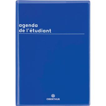 Agenda scolaire journalier Oberthur Boreal 2022 2023 Modèle aléatoire