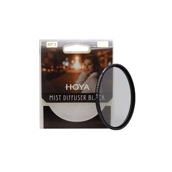 Hoya N01 52 mm Nebeldiffusor-Linsenfilter für Spiegelreflexkamera, Schwarz - 1