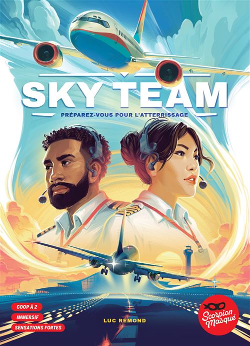 Jeu de Stratégie Scorpion Masqué Sky Team – Coopératif pour 2 Joueurs