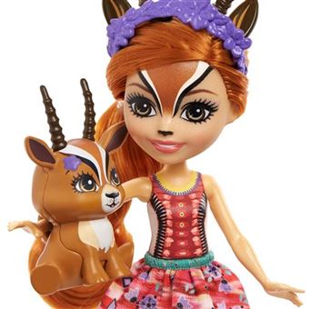 Poupée Enchantimals Gabriela Gazelle et Relais