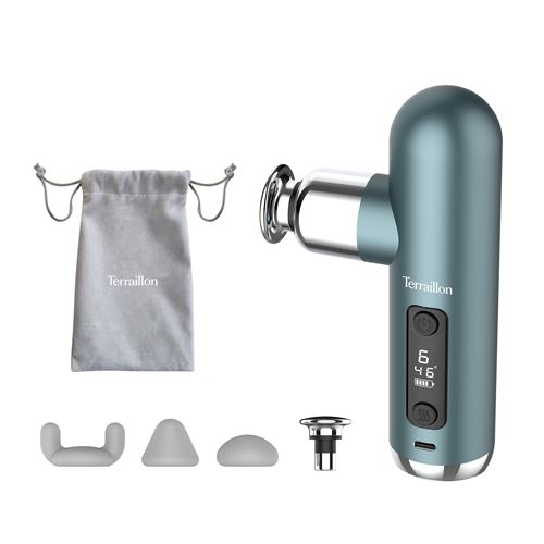 Pistolet De Massage Terraillon Mini Massager Bleu