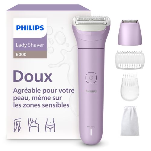 Rasoir Femme Philips Brl138/00 Gris Et Violet