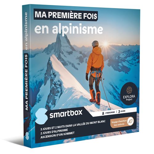 Coffret cadeau SmartBox Explora Alpinisme