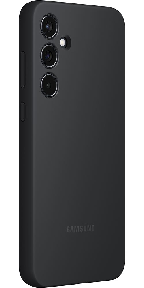 Coque en silicone pour Samsung Galaxy A55 5G Noir