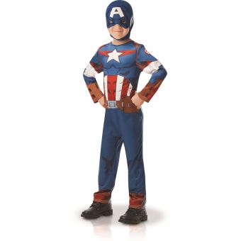 Déguisement Captain America Garçon 5/6 Ans Bleu I-640832m 5/6 ANS - Coloris : BleuI-640832M