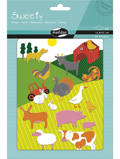 Maildor Decorative Stickers - 468 Multi-Colored Scale Shape Stickers, Repositionable Adhesive, 6 Sheets