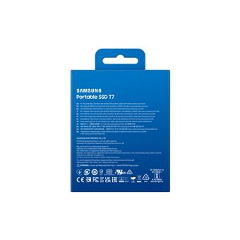 SSD EXTERNO SAMSUNG 2TB T7 USB3.2 AZUL - miniatura 3