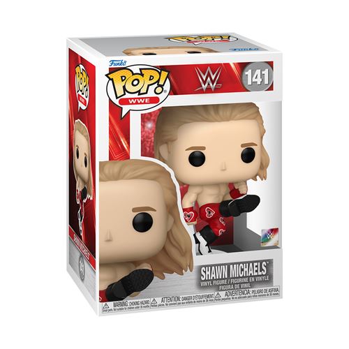 Figurine Funko Pop WWE Shawn Michaels - vue 2