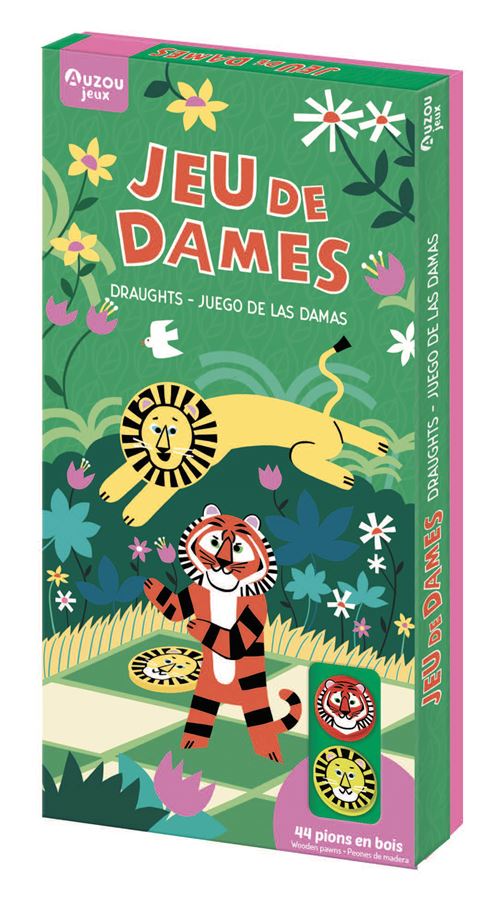 Jeu classique Auzou Jeu de dames