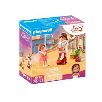 Playmobil Spirit Au galop en toute liberté 70699 Lucky enfant avec Milagro - 1