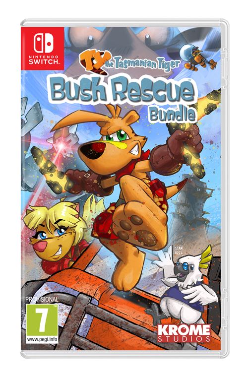 Ty The Tasmanian Tiger Bush Rescue Bundle Nintendo Switch